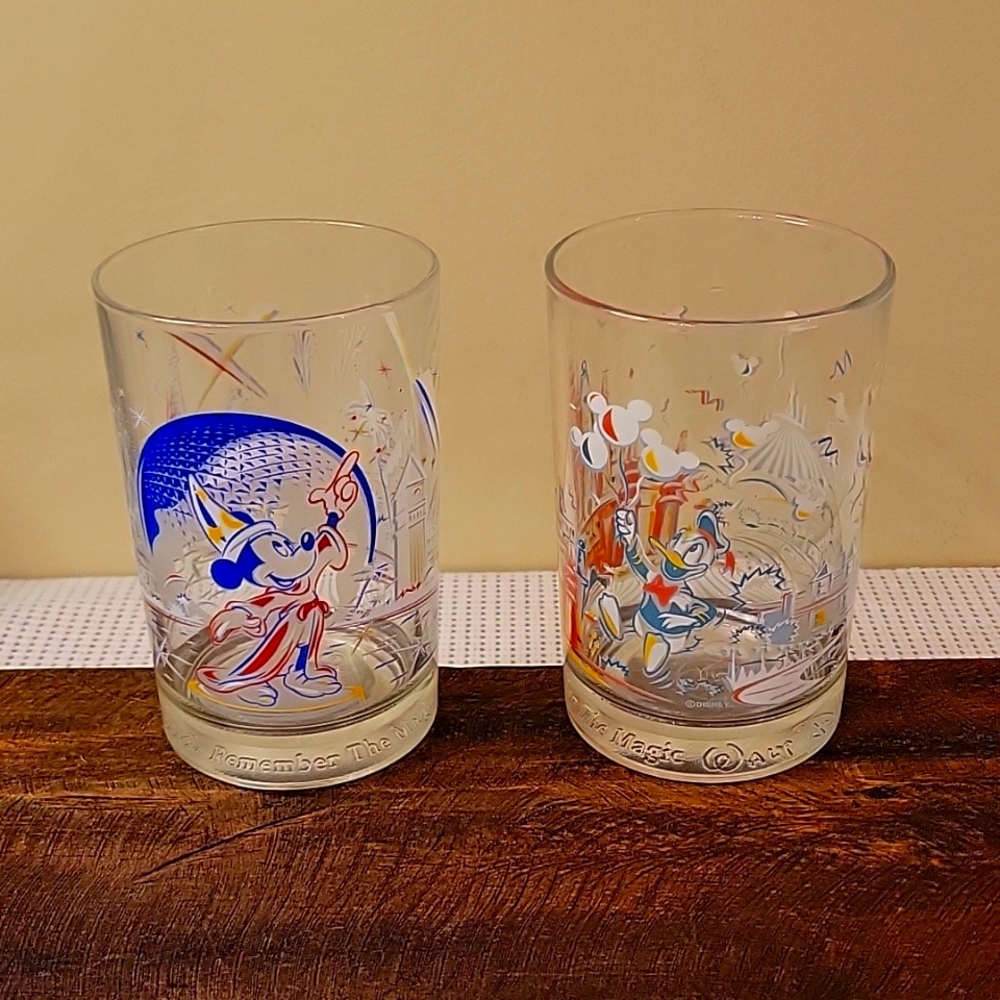 25th Anniversary 1996 Disney Glasses